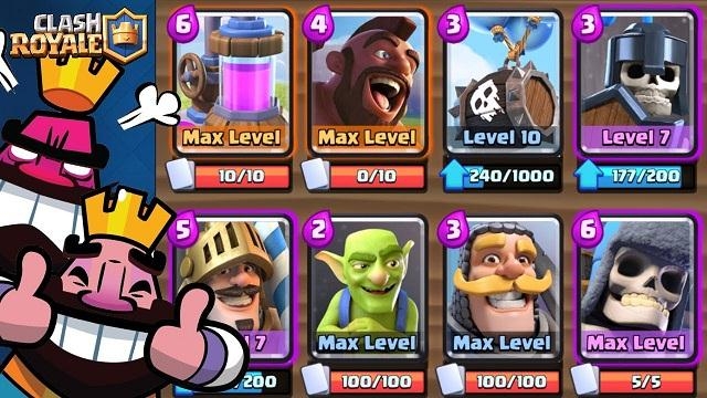 Balanceamento do Clash Royale em Dezembro 11/12/17
