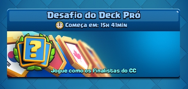 Desafio do Deck Pró - Sua chance de treinar para ser o Campeão do Mundo!