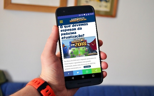 Novidades no Site Clash Royale Dicas